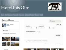 Tablet Screenshot of hotelinisoirr.com